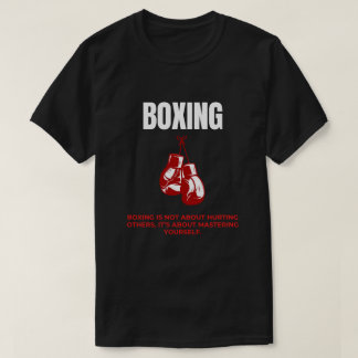 Boxningsmentalitet – Styrka Disciplin Fokus T-Shir T Shirt