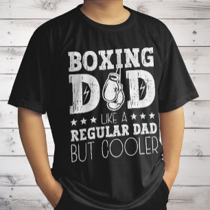 Boxningspappa som en vanlig pappa men coolare t shirt