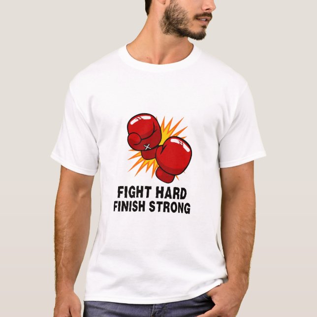 Boxningspresent T Shirt (Framsida)