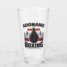 Boxningsring LÄGG TILL NAMN Boxare Gym Speed Bag