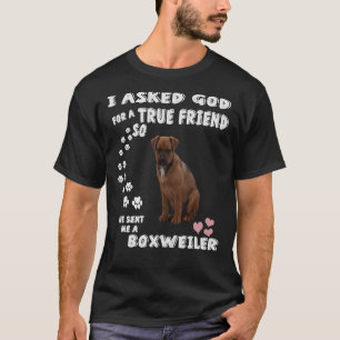 Boxweiler Boxie Rottie Älskare Box Rotty M T Shirt