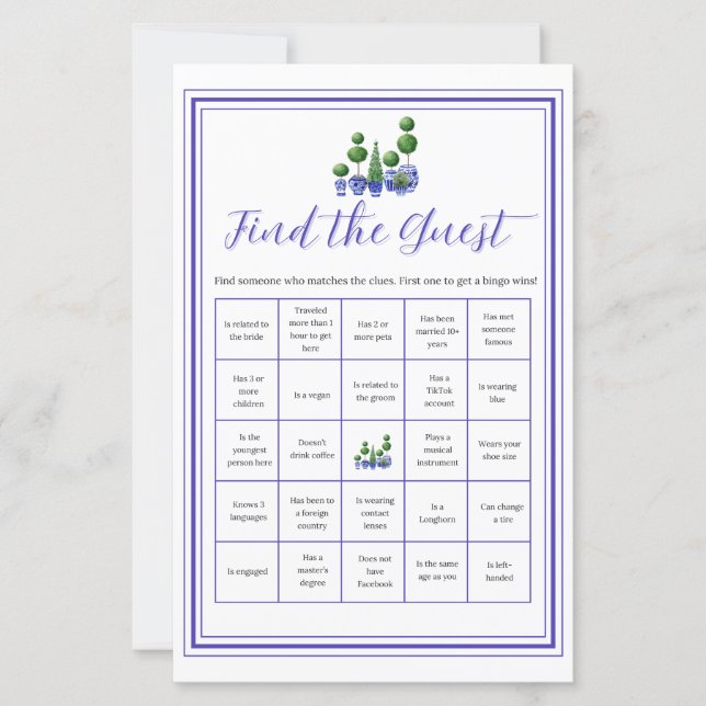 Boxwood Blue - Hitta gästen (Framsida)