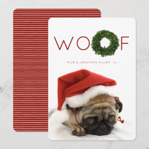 Boxwood Wandeand Pet-julklapp - Helgdag Inbjudningar