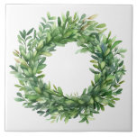 Boxwood Wandeans Enkelt vattenfärgsjordbruk<br><div class="desc">En keramisk bricka i perfekten för dekorering. Enkel vattenfärgsgrafik användes för att göra den här keramiska plattan för bondgården.</div>