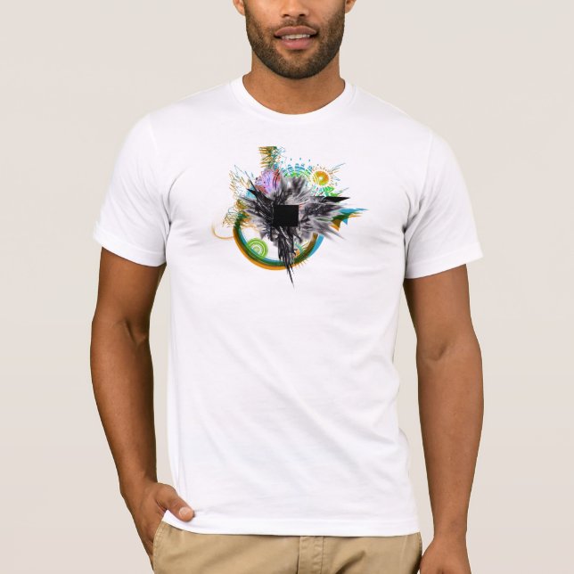Boxxed svart tee shirt (Framsida)