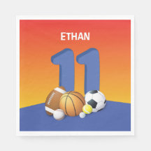 Boy 11 Birthday Sports Bollar