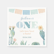 Boy 1st Birthday Party Låt oss Taco Bout A Fiesta