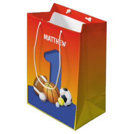 Boy 1st Birthday Sports Bollar