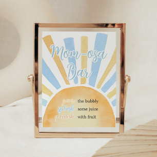 Boy A Little Ray of Sunshine Mamma Osa Pub Poster