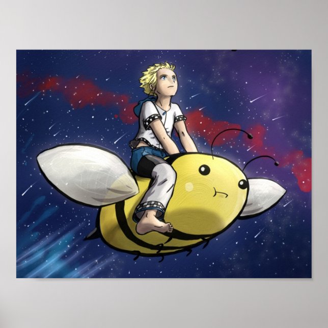 Boy and Bee Poster (Framsidan)