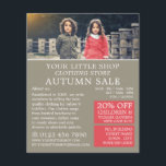 Boy and Girl, Children's Clothing Store Advert Flygblad<br><div class="desc">Barnens klädbutiksannonsörer i Affärskortet Store.</div>