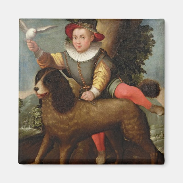 Boy and Hund, ’Bibius Vincit’ Magnet (Framsidan)