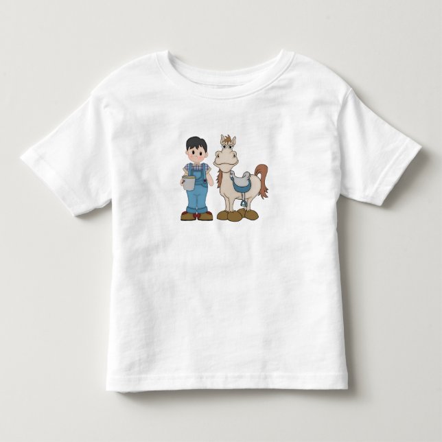 Boy and Pony Tee Shirt (Framsida)