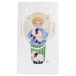 Boy Angel med Lamb-presentsäck