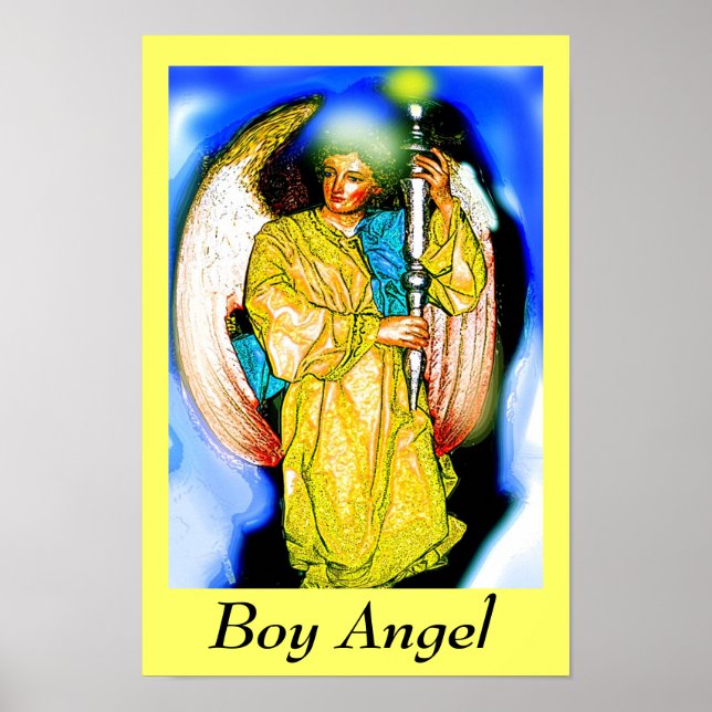 Boy angel poster (Framsidan)