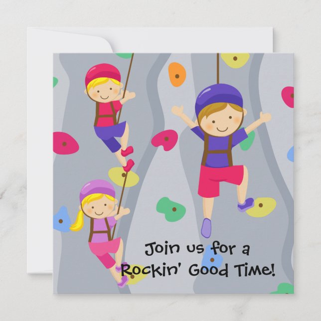 Boy Anpassningsbar Photo Sten Wall Birthday-inbjud Inbjudningar (Framsida)