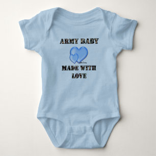 Boy Army Baby Made med Kärlek av Dani T Shirt