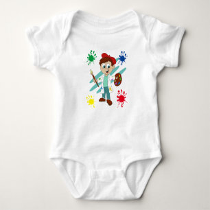Boy Artist, Painter T Shirt