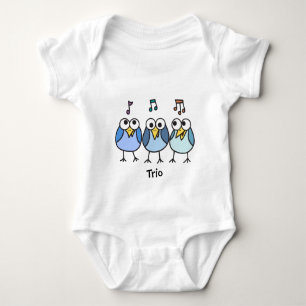 Boy Baby Byrdies Trio Tee Shirt