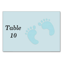 Boy Baby Feet Bordsnummer