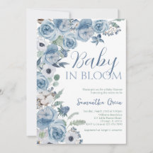 Boy Baby i Bloom Baby Shower