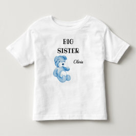 Boy Baby Shower Attire Cute Big Sister 2T till 56T T Shirt
