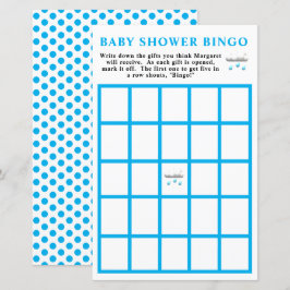 Boy Baby Shower Bingo