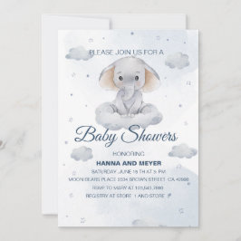 Boy Baby Shower-inbjudan Inbjudningar