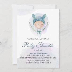 Boy Baby Shower-inbjudan Inbjudningar