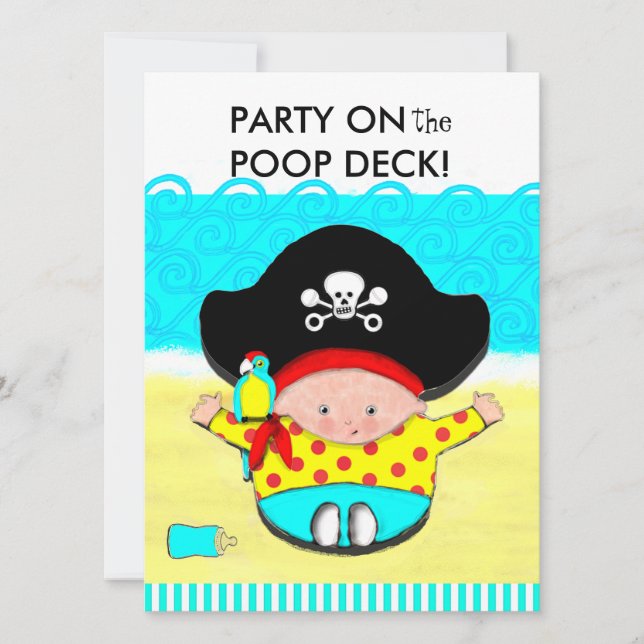 BOY BABY SHOWER INVITATIONS INBJUDNINGAR (Framsida)