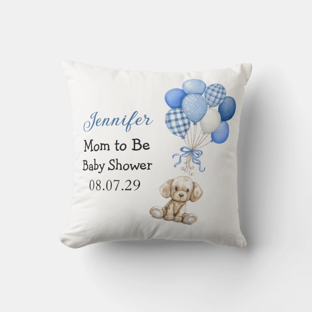 Boy Baby Shower Mor att vara Dekorativ kudde (Framsida)