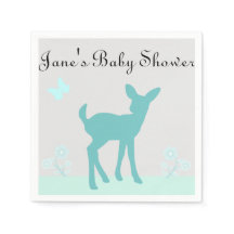 Boy Baby Shower Napkins