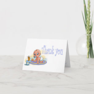 Boy Baby Shower - tack Kort