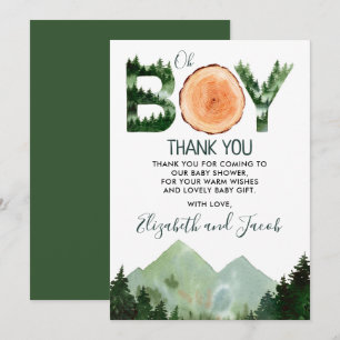 Boy Baby Shower Tack Kort