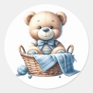 Boy Baby Stickers Runt Klistermärke