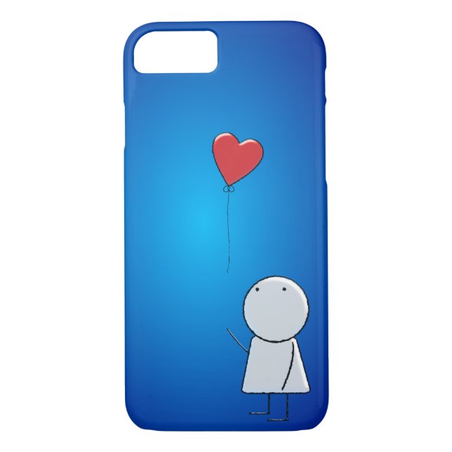 Boy & Balloon Case-Mate iPhone Skal (Baksida)