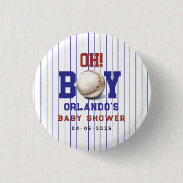 Boy Baseball Baby Shower | Cute Sports Party Knapp