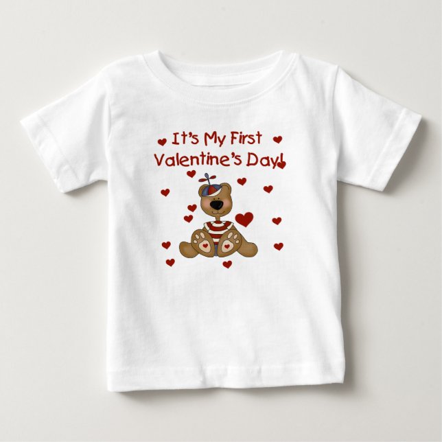 Boy Bear 1:a Alla hjärtans dag T Shirt (Framsida)