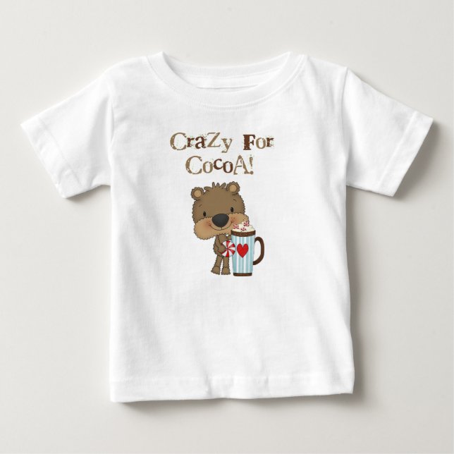 Boy Bear Crazy for Cocoa Helgdag T Shirt (Framsida)