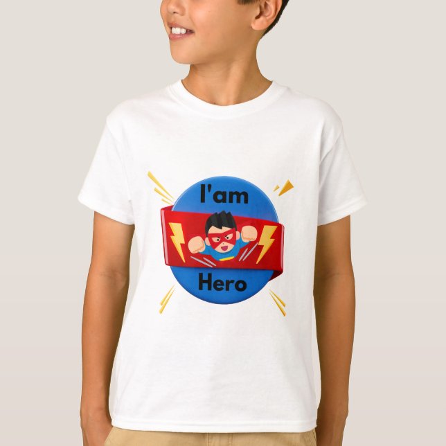 Boy bild t shirt (Framsida)