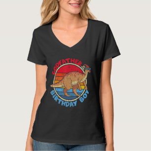 Boy Birthday I Godfather I Parasaurolophus I Famil T Shirt
