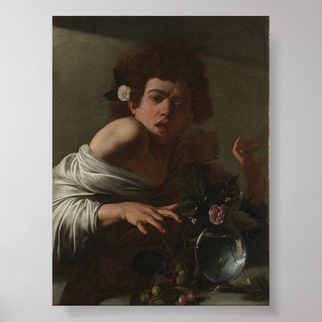 Boy Bitten av en ödla Poster (Framsidan)