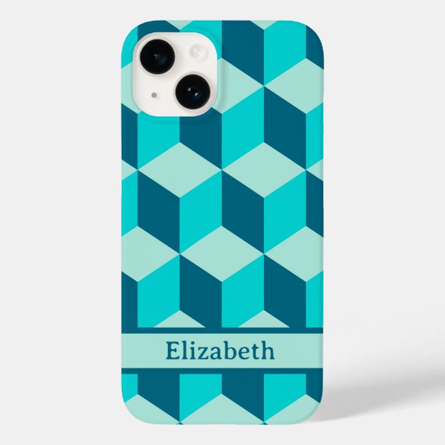 Boy Blue Byggnad Tumbling Blocks Namn (Baksida)