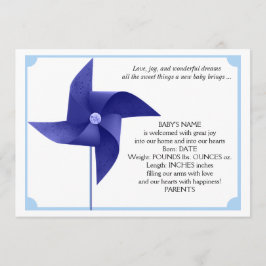 Boy Blue Pinjul Baby-meddelande Meddelande