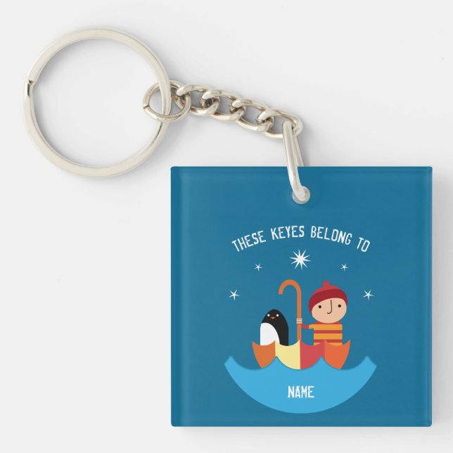 Boy Borttappad och Vänskap Lunchbox Keych (Framsidan)