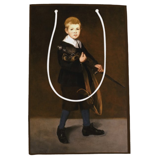 Boy Carriage a Sword (av Edouard Manet) (Framsidan)
