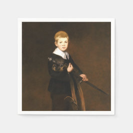 Boy Carriage a Sword (av Edouard Manet) Pappersservett