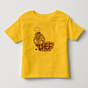 Boy Chef - Afrikanska amerikanska skjortor och gåv Tee Shirt