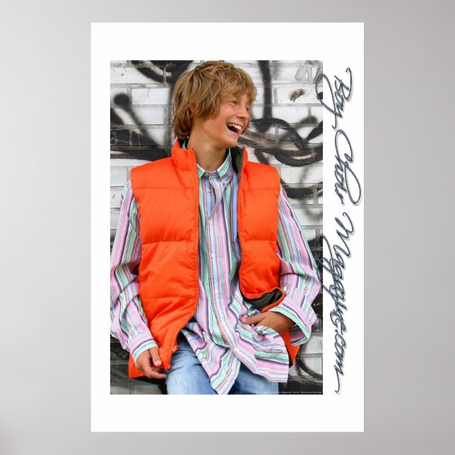 Boy Choir Magazine Poster (Framsidan)