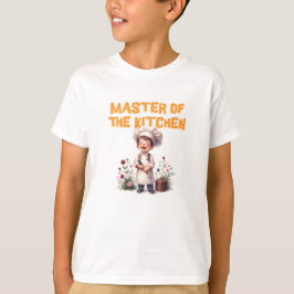 Boy cooking Master of the kitchen T Shirt